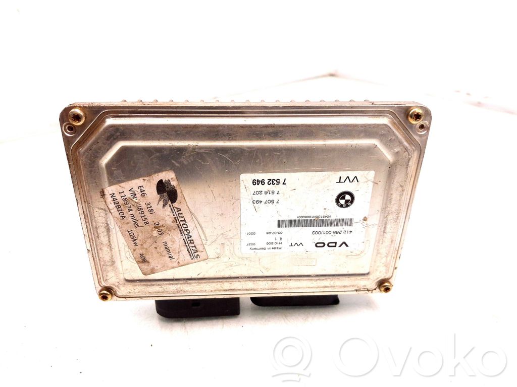 Moottorin ohjainlaite/moduuli   7532949,7507493,7516207