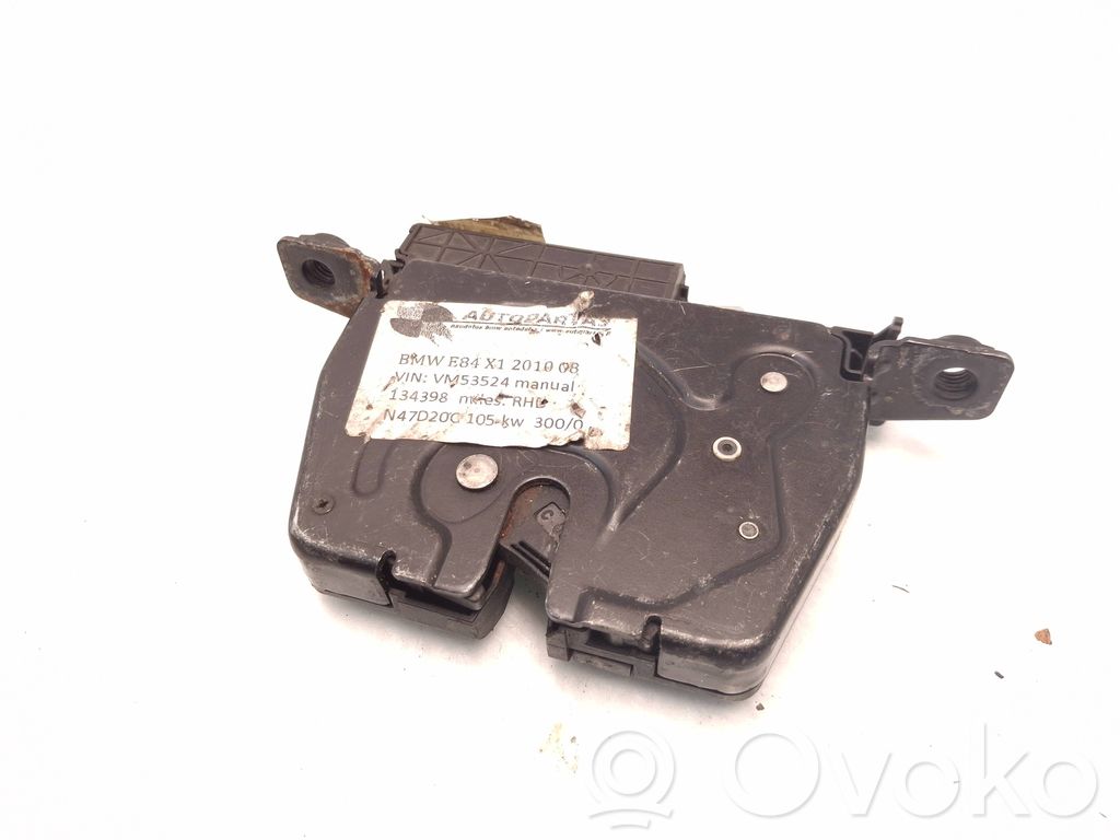 BMW X1 E84 Tailgate/trunk/boot lock/catch/latch 