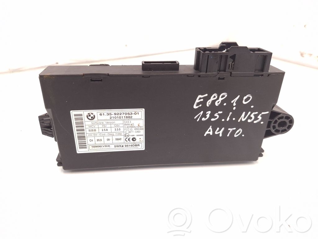 BMW 1 E82 E88 CAS control unit/module 