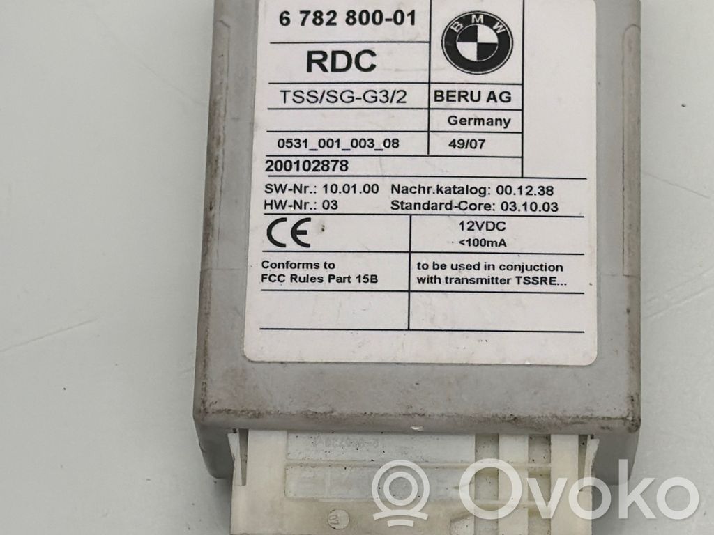 BMW 3 E90 E91 Tire pressure control unit 