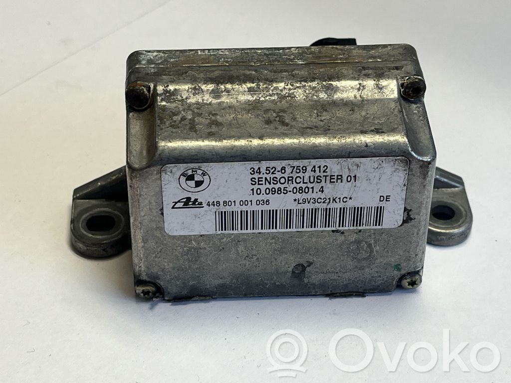 BMW Z4 E85 E86 ESP acceleration yaw rate sensor 