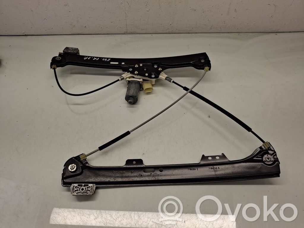 BMW 5 E60 E61 Macara ușă față cu motor 