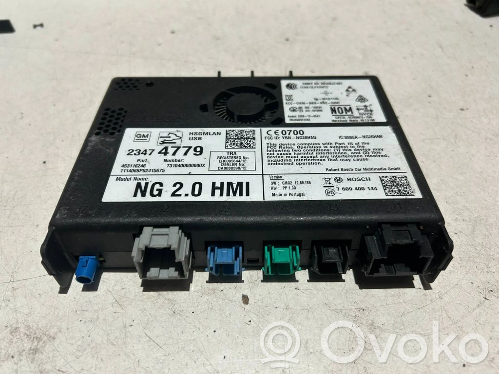 GPS navigation control unit/module   23474779,4531162,7609400144