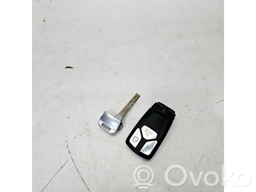 Audi A4 S4 B9 8W Ignition key/card 