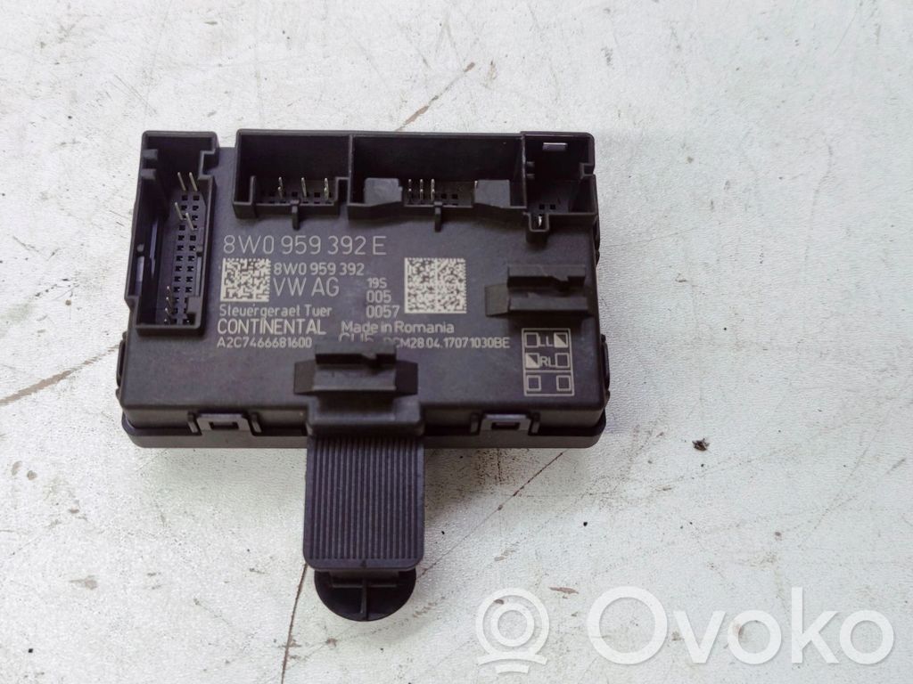 Audi A4 S4 B9 Door control unit/module 