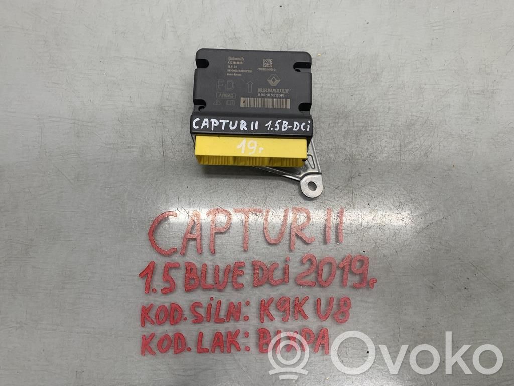 Renault Captur II Module de contrôle airbag 
