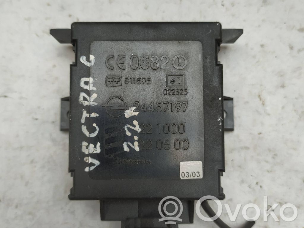 Opel Vectra C Auxiliary heating control unit/module 