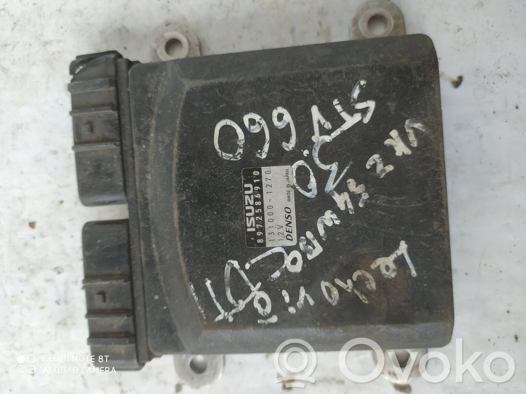 Unité / module de commande d'injection de carburant   8972586910,1310001270