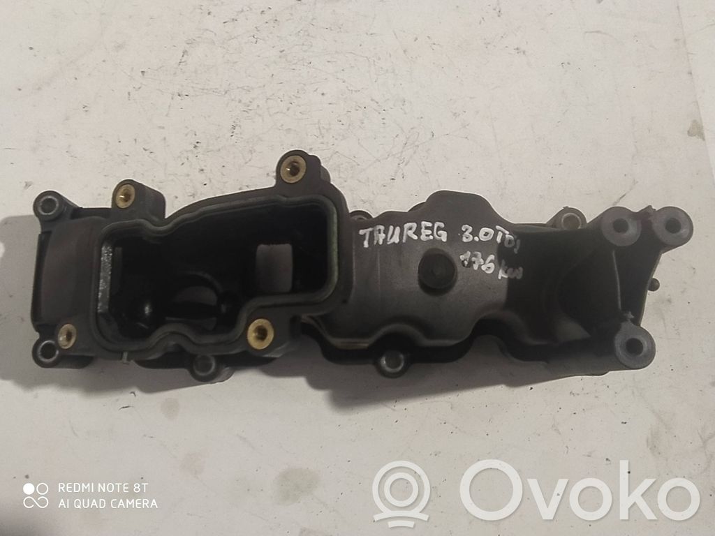 Volkswagen Touareg II Intake manifold 