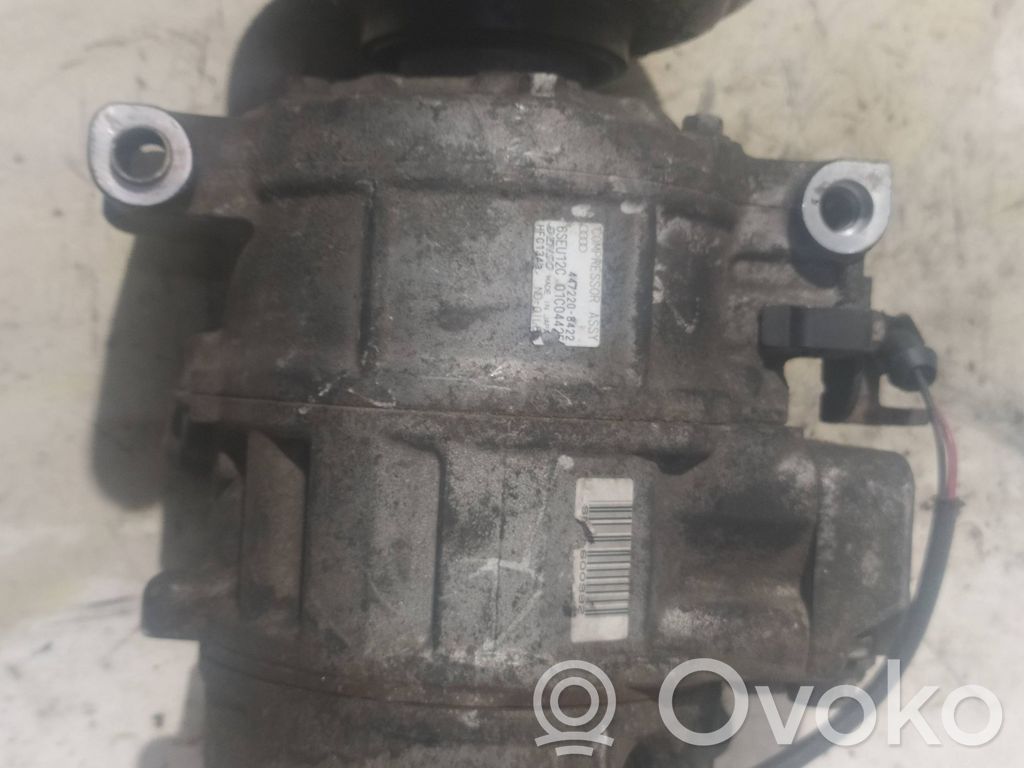 Audi A4 S4 B6 8E 8H Kompresor / Sprężarka klimatyzacji A/C 