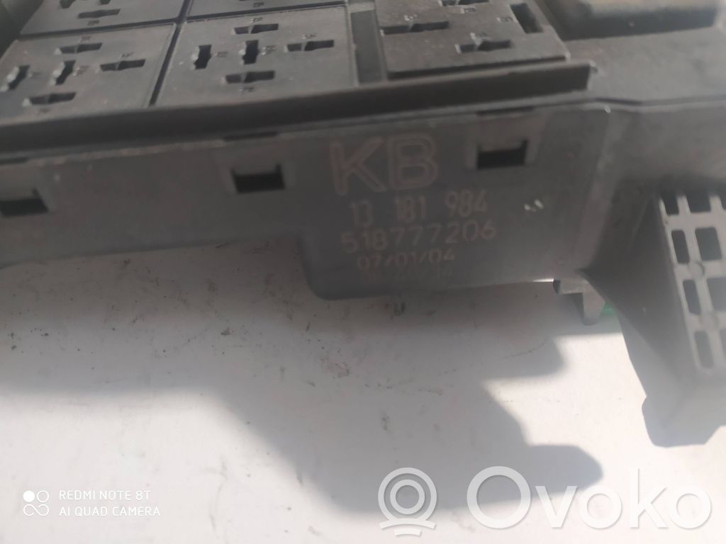 Module confort   13181984,13168781