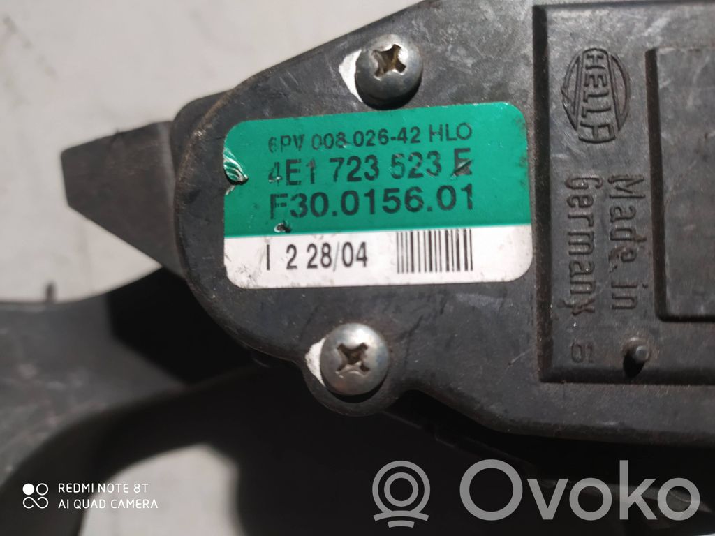 Audi A8 S8 D3 4E Accelerator throttle pedal 