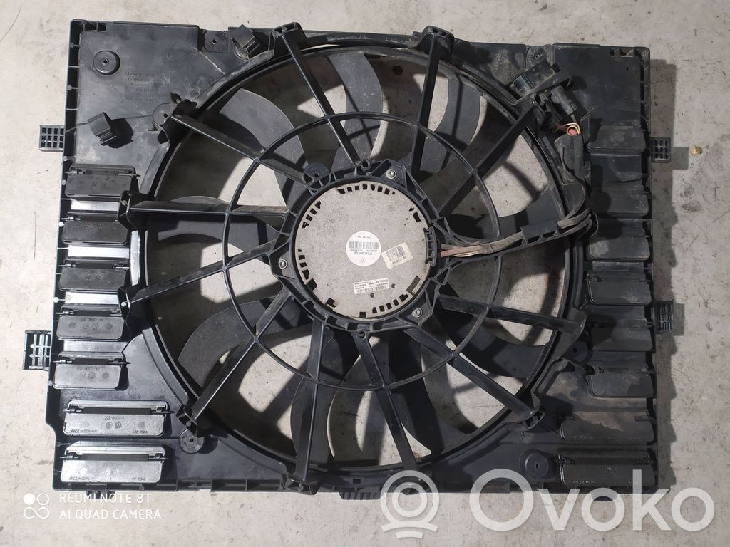 Volkswagen Touareg II Ventilatore di raffreddamento elettrico del radiatore 