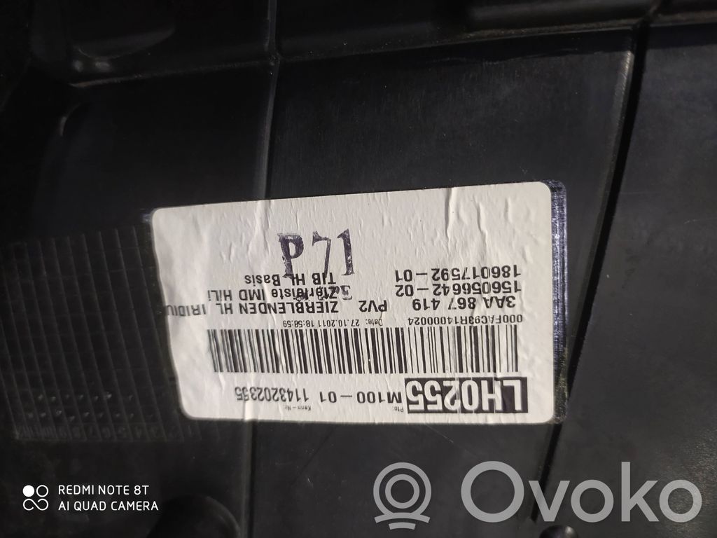 Volkswagen PASSAT B7 Boczki / Poszycie drzwi tylnych 