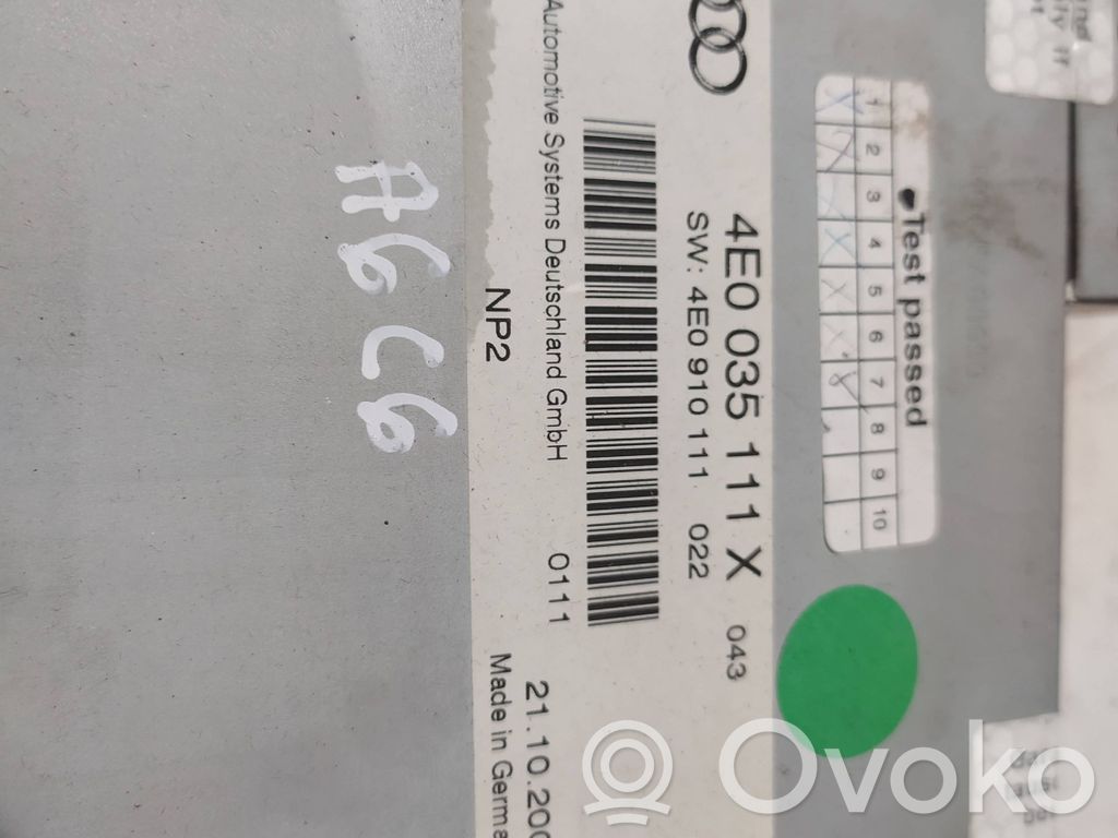 Audi A6 S6 C6 4F CD/DVD changer 