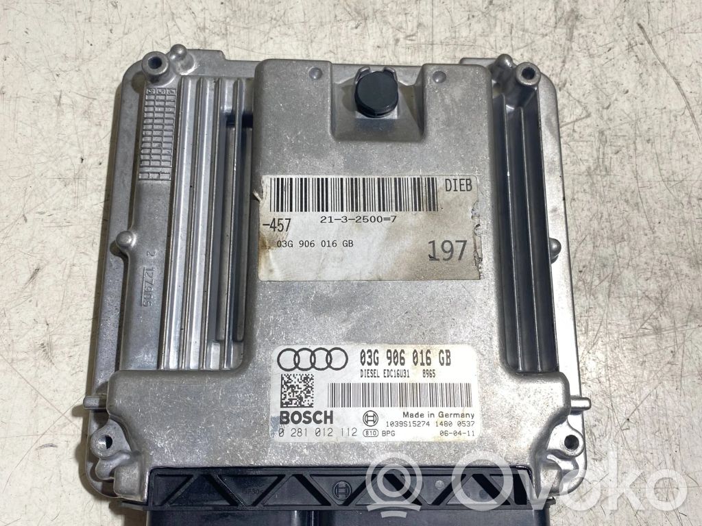 Audi A6 S6 C6 4F Engine control unit/module 