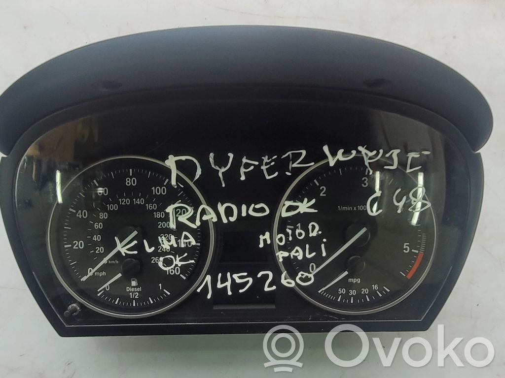 BMW X1 E84 Compteur de vitesse tableau de bord 