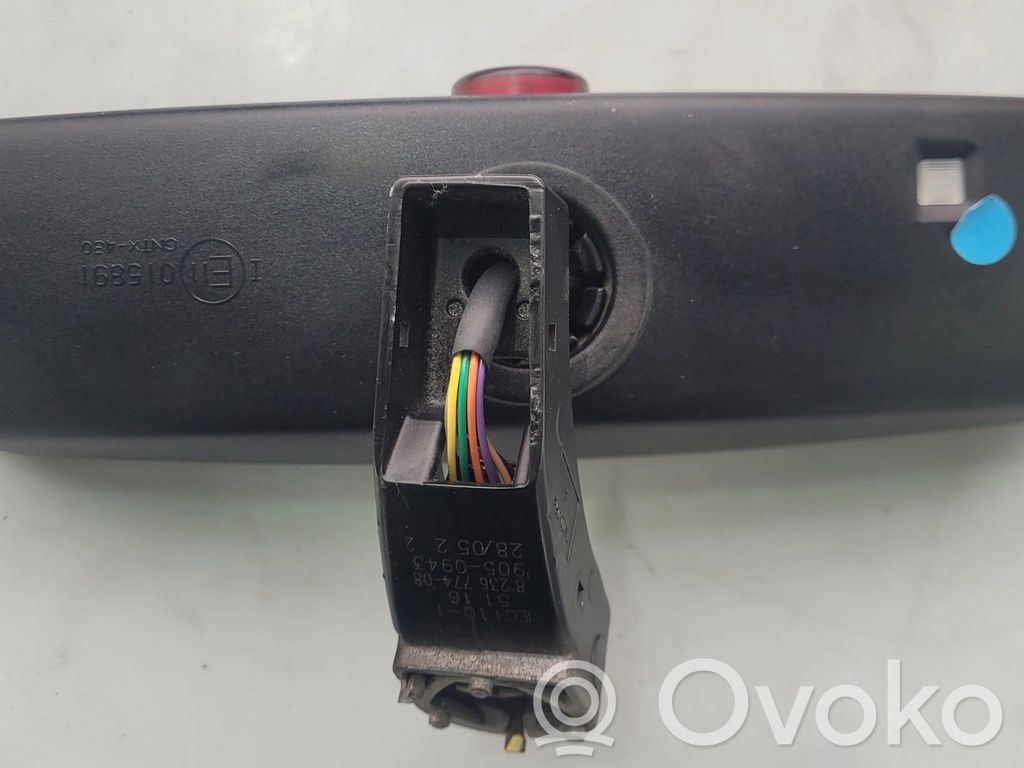 Rear view mirror (interior)   51169125586,8236774,51168236779,51169125586,8236774