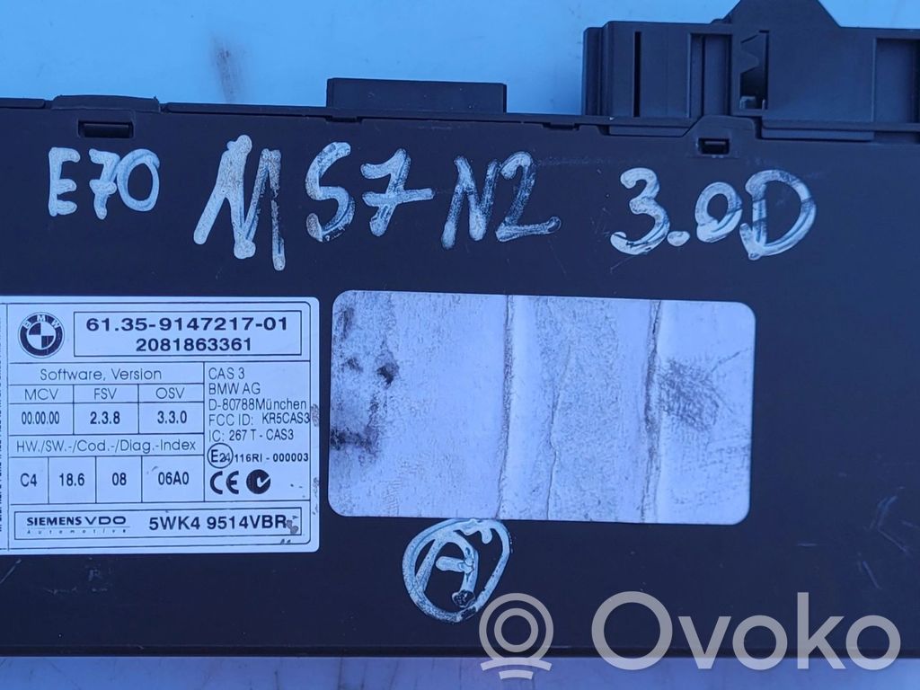 BMW 5 E60 E61 Autres unités de commande / modules 