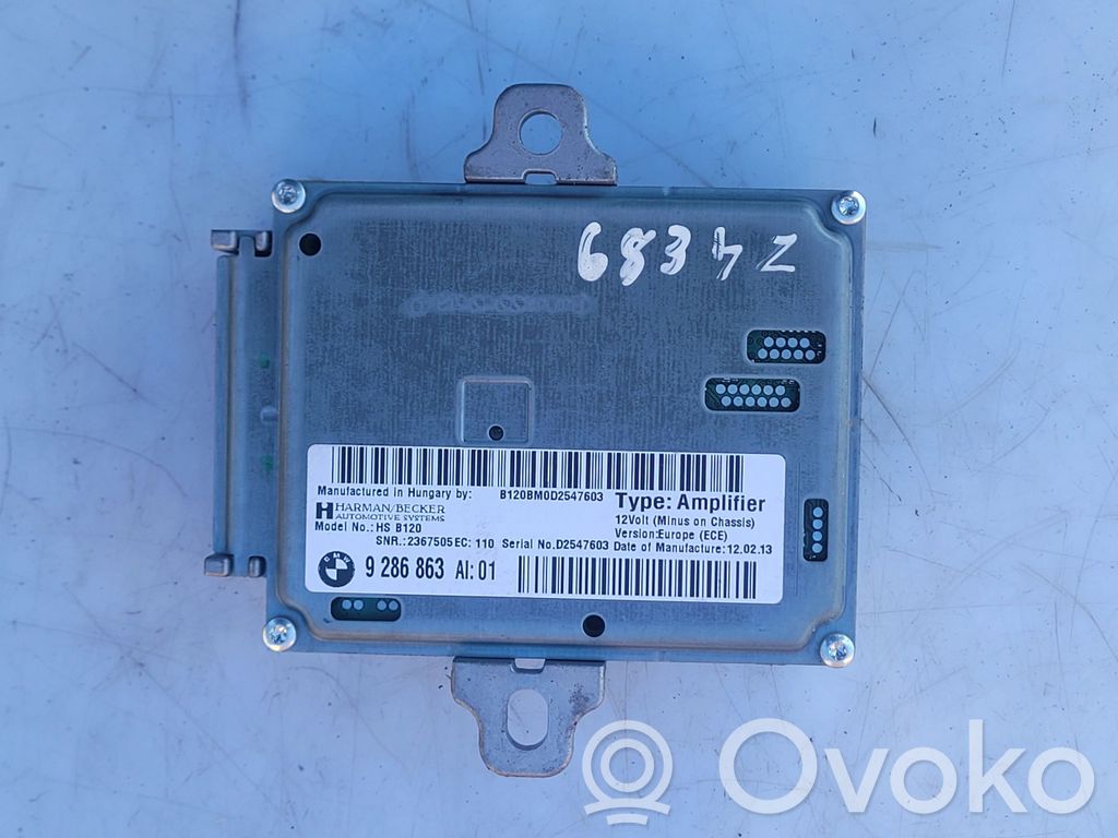 Sound amplifier   65129267630,65129282180,65129285283,65129287263