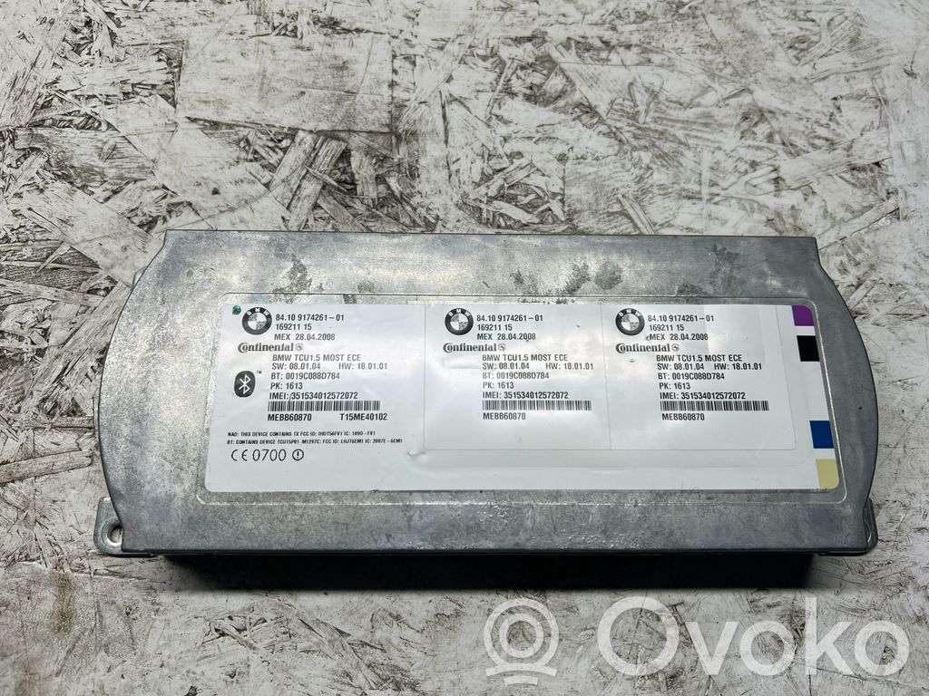 Bluetooth control unit module   9174261,16921115,0019C088D784
