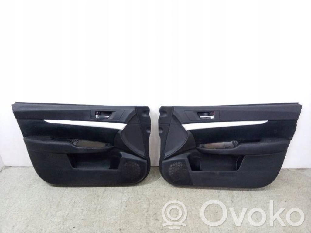 Front door card panel trim