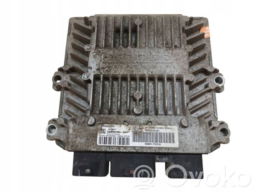 Engine control unit/module   9663248380
