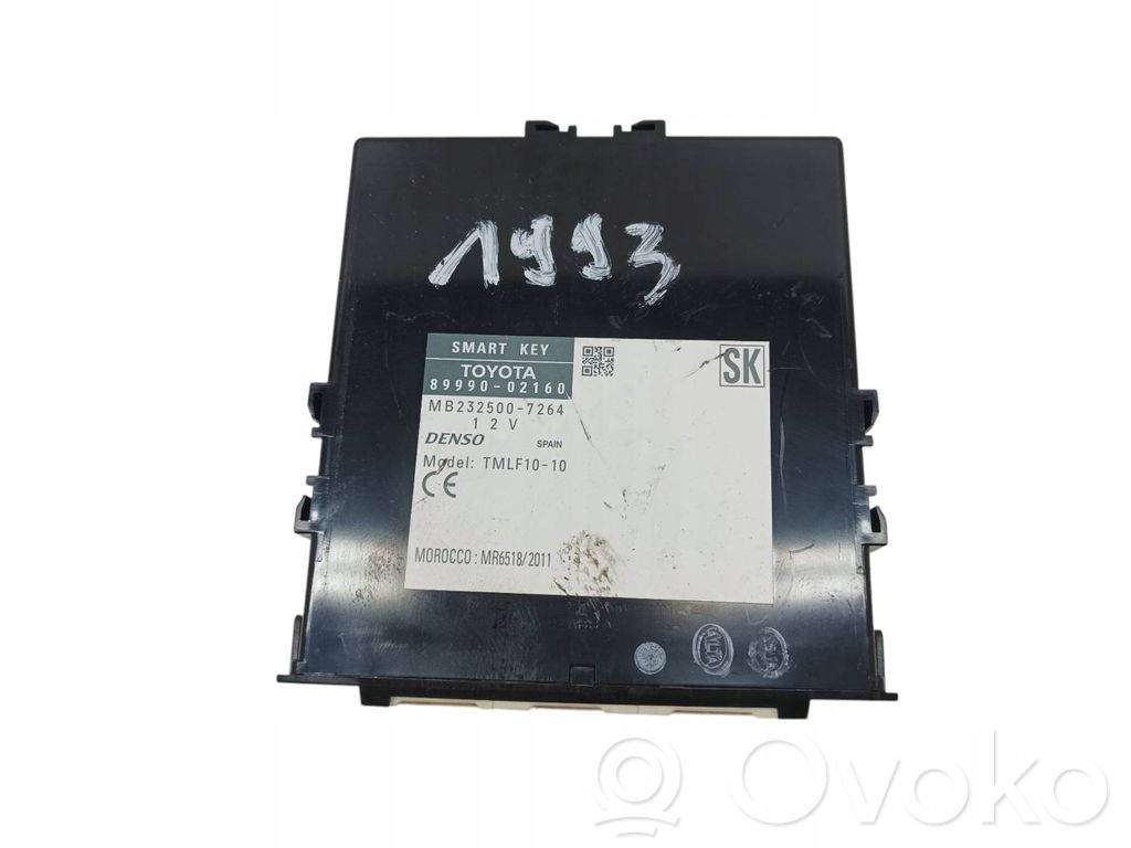 Toyota Auris E180 Otras unidades de control/módulos 
