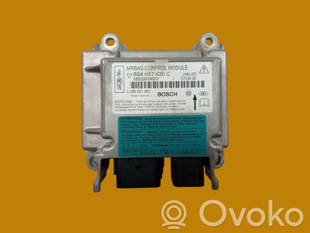 Mazda 3 I Airbag control unit/module 