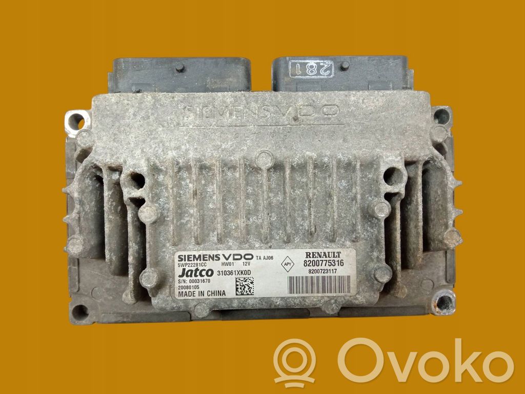 Renault Laguna III Engine control unit/module 