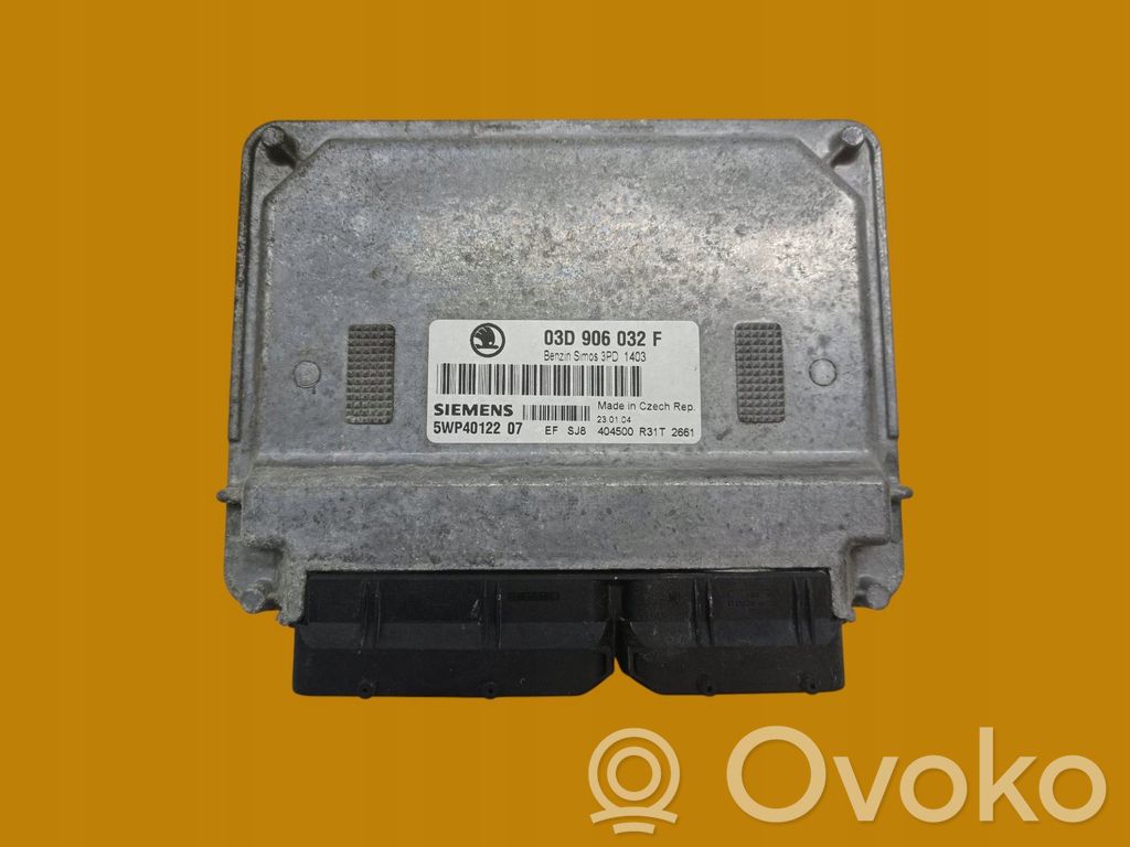 Skoda Fabia Mk1 (6Y) Engine control unit/module 