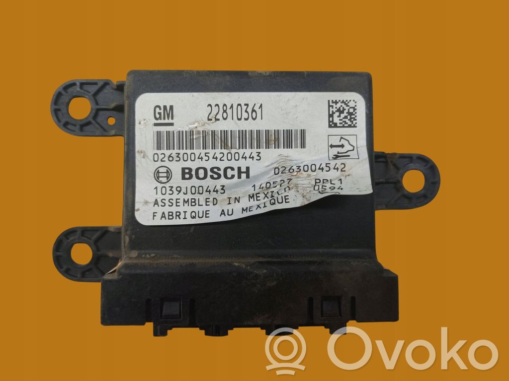 Opel Zafira C Otras unidades de control/módulos 