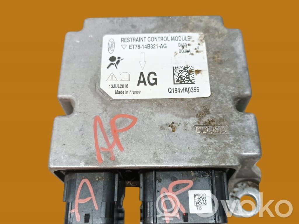 Ford Transit Courier Airbag control unit/module 
