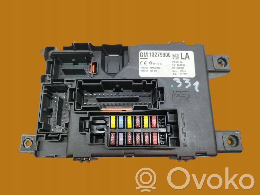 Opel Corsa D Fuse box set 