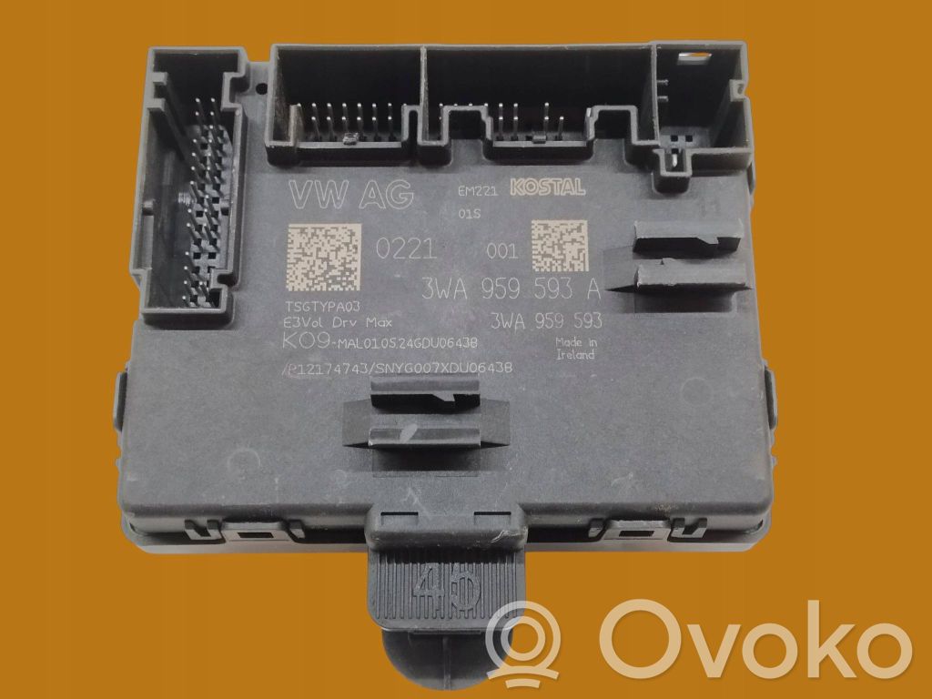 Skoda Superb B9 Other control units/modules 