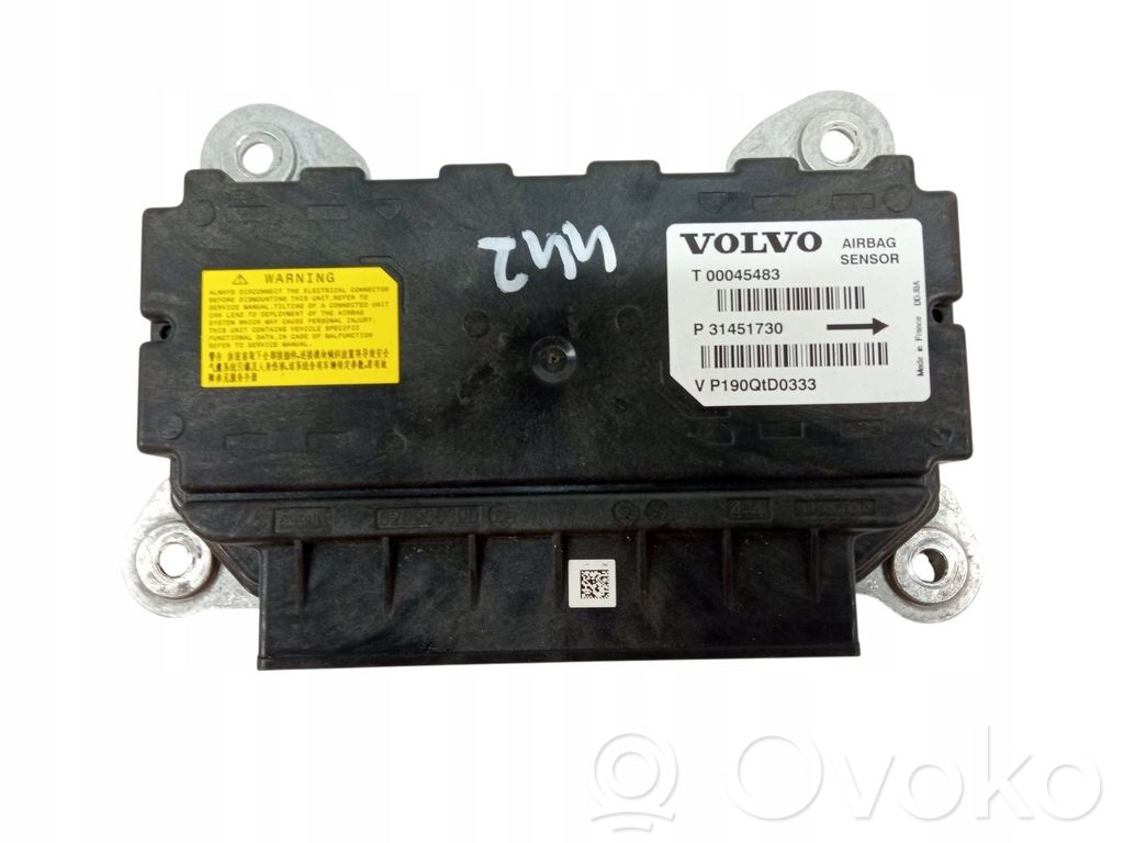 Volvo XC90 Airbag control unit/module 