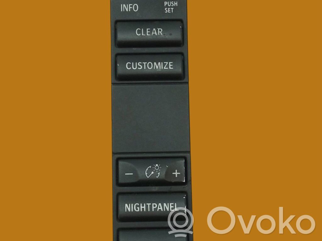 Central console control unit   12792587JD