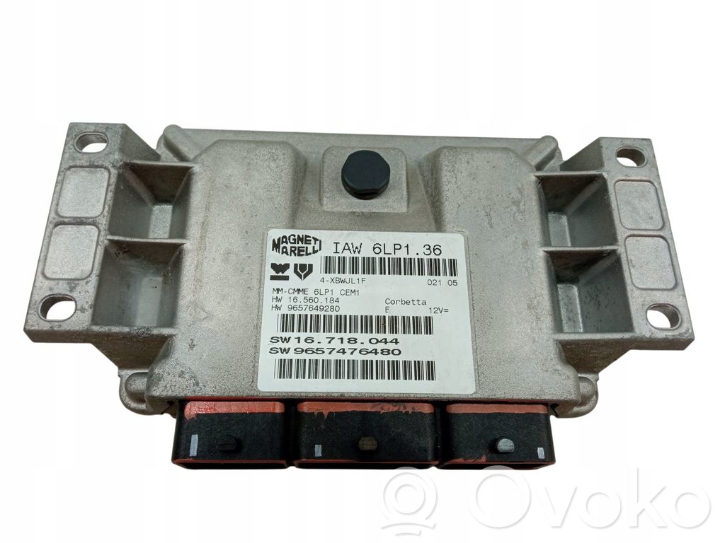 Citroen C4 I Engine control unit/module 