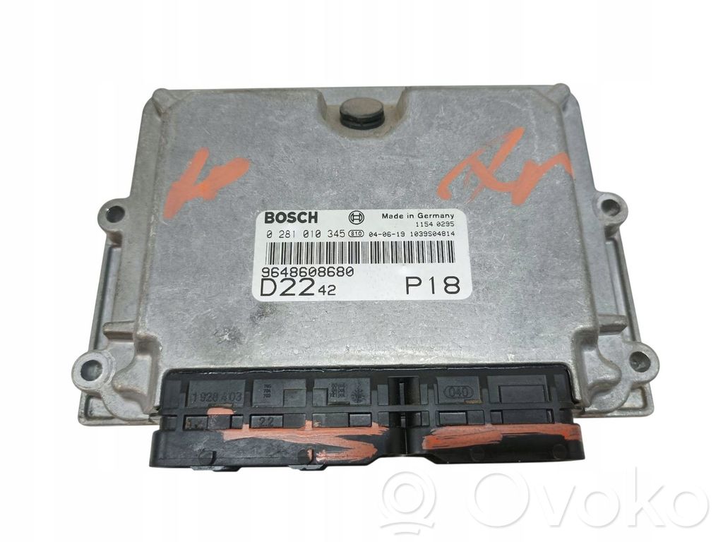 Citroen Jumper Calculateur moteur ECU 