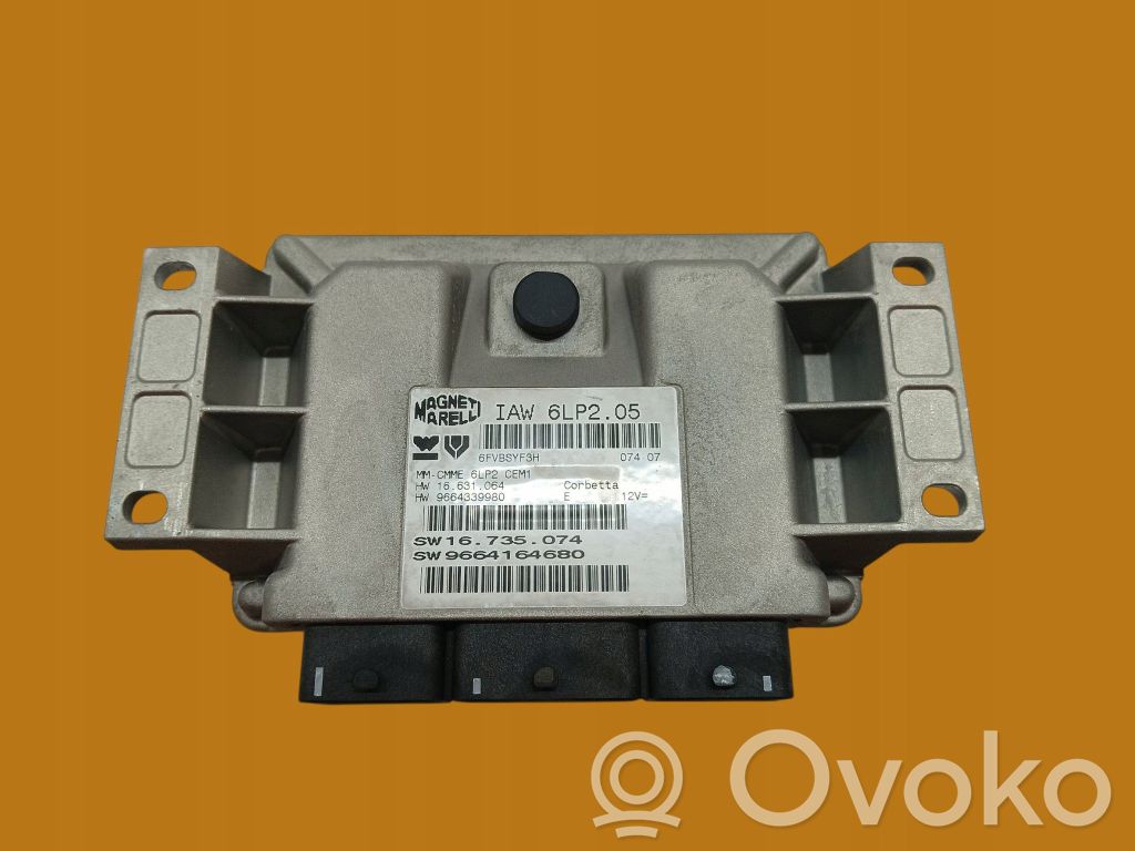 Peugeot 307 Unidad de control/módulo del motor 