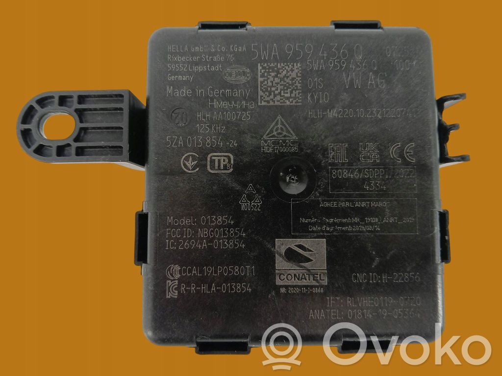 Skoda Octavia Mk4 Muut ohjainlaitteet/moduulit 