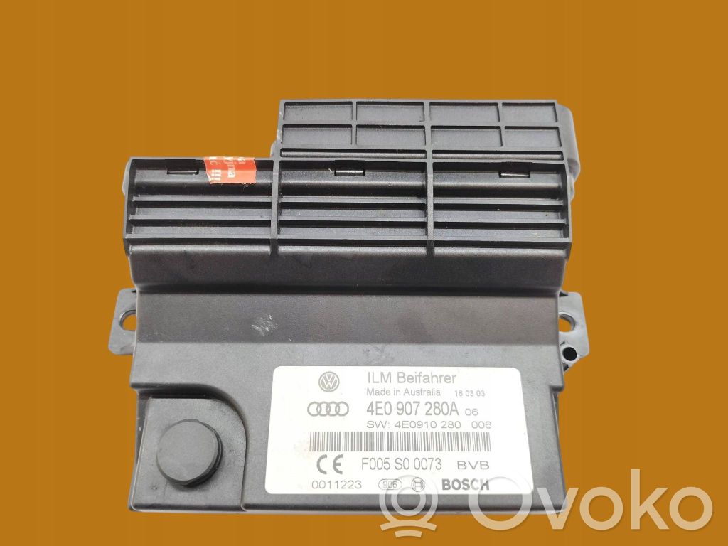 Muut ohjainlaitteet/moduulit   4E0907280A