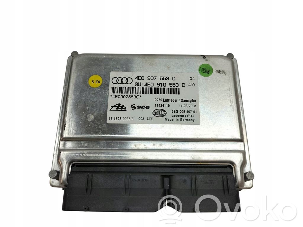 Audi A8 S8 D3 4E Alte unități/module de control 