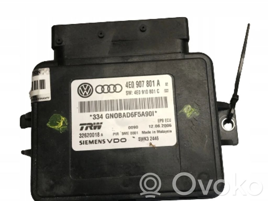 Audi A8 S8 D3 4E Módulo de control del freno de mano 