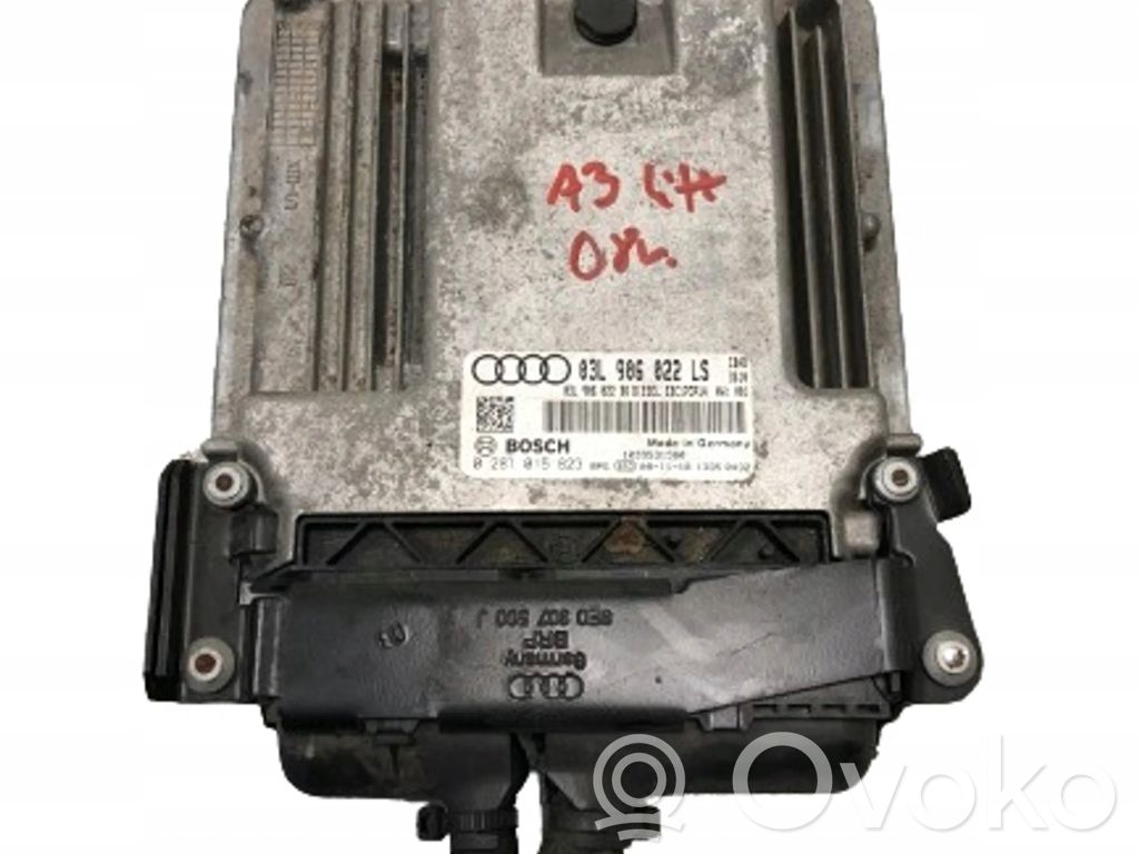 Audi A3 S3 8P Engine control unit/module 