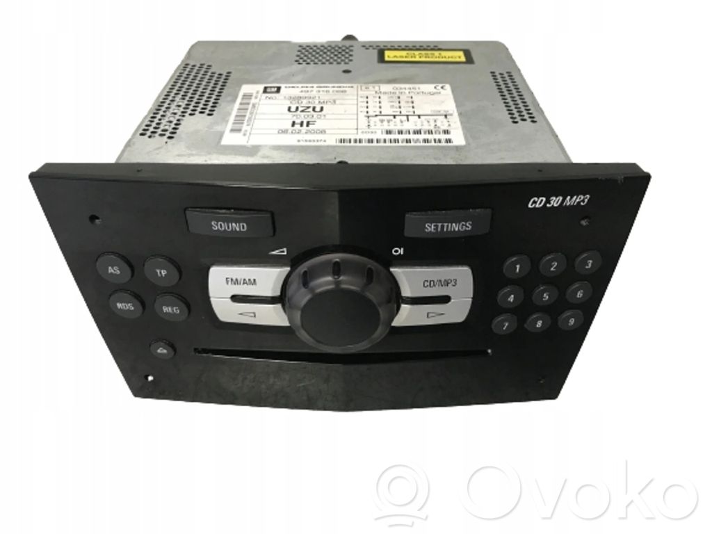Opel Corsa D Radio/CD/DVD/GPS head unit 