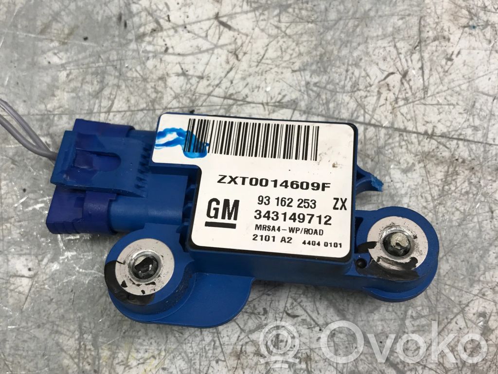 Opel Tigra B Sensor impacto/accidente para activar Airbag 