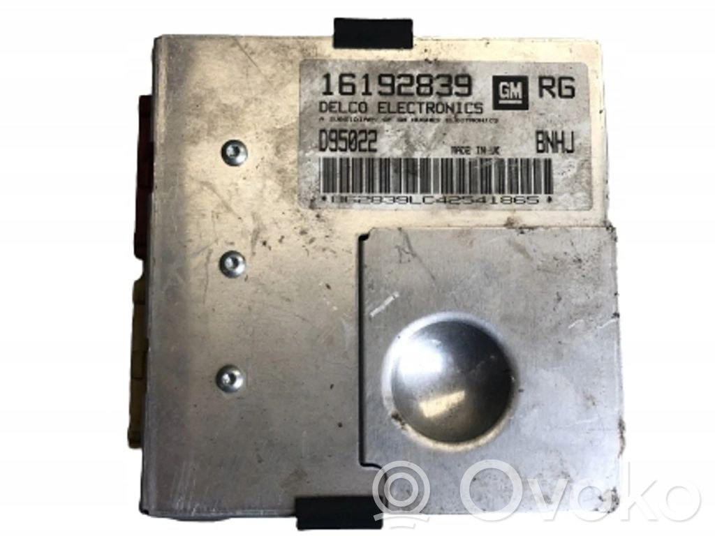 Opel Astra G Engine control unit/module 