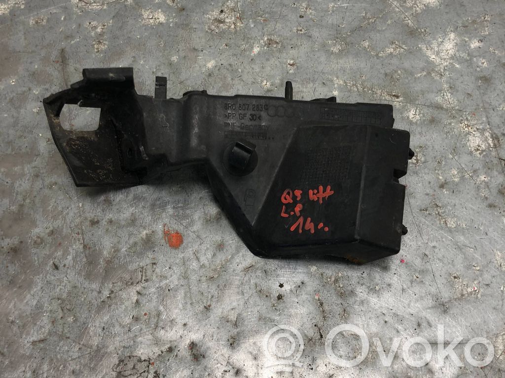 Audi Q5 SQ5 8R Staffa di rinforzo montaggio del paraurti anteriore 