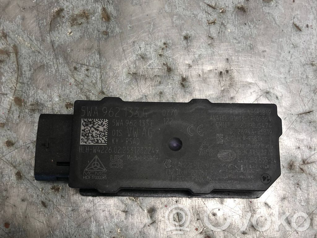 Volkswagen Tiguan Antenne système sans clé 